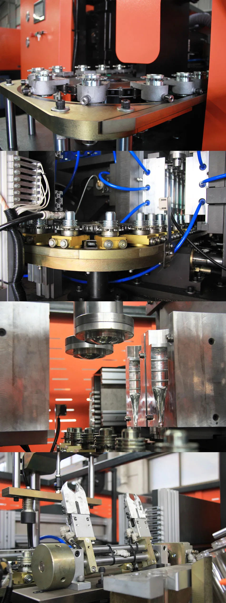 Rapidly Stabilize 6 Cavities Plastic Pet Bottle Blow Moulding Machine