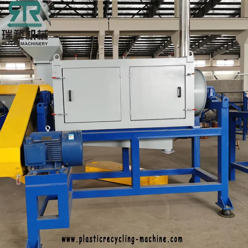Retech 1000kg/Hr HDPE Bottle PP Tube Shred Crush Wash Machine Recycling Production Line