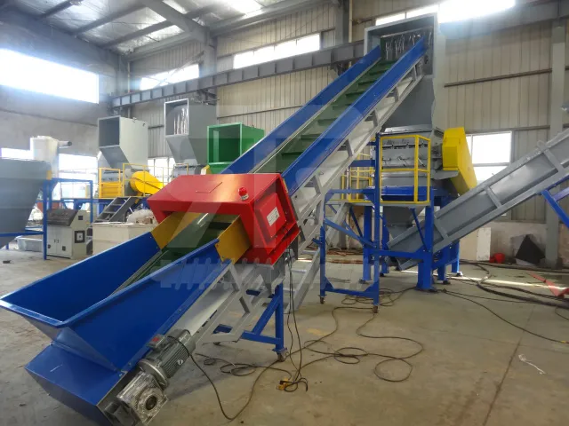 Retech Waste Plastic PP PE HDPE Bottle and Barrel Recycling Crushing Washing Machine