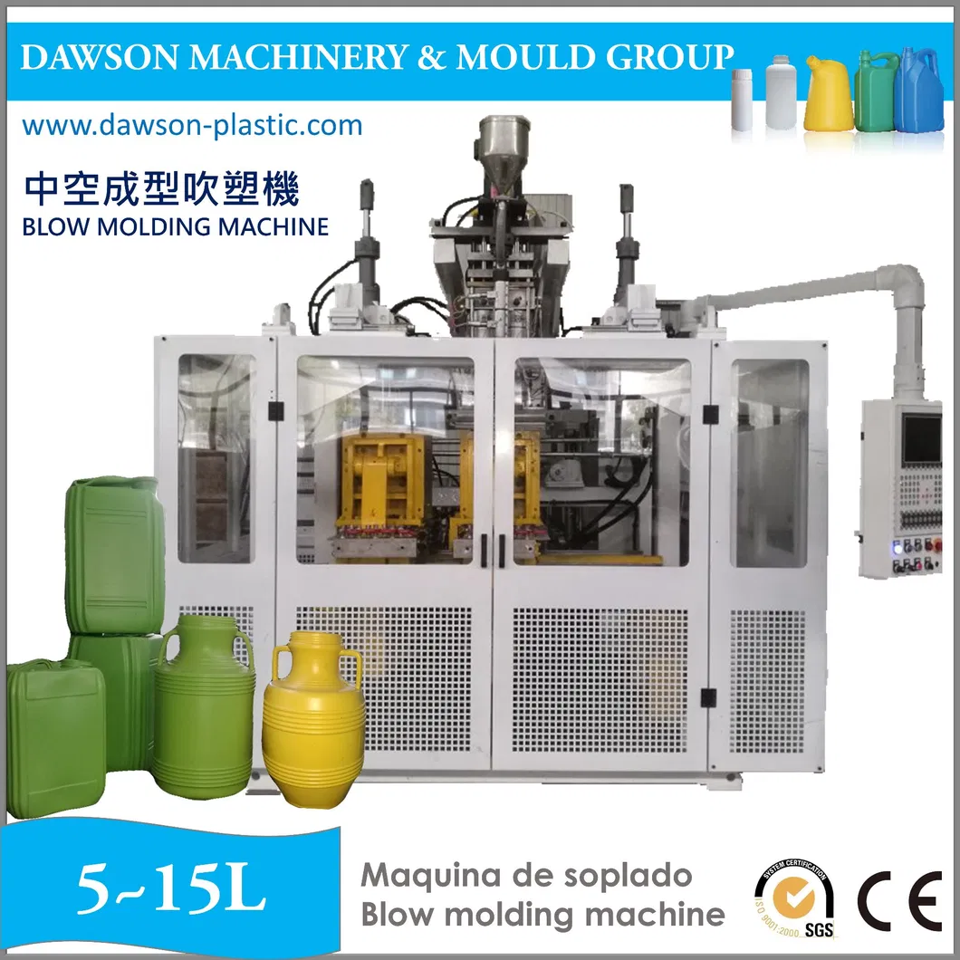 Servo Motor 15L Plastic Bottle Blow Molding Machine