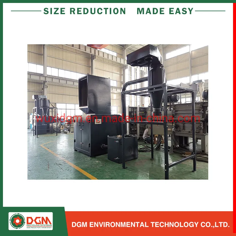 Soundproofed Plastic Recycling Grinding Crusher Granulator