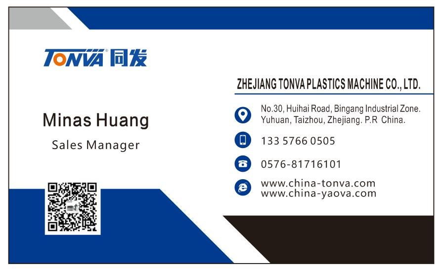 Tonva Tva-160L Float Blow Molding Machine Making