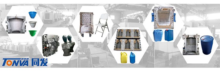 Tonva Tva-160L Float Blow Molding Machine Making