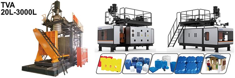 Tonva Tva-160L Float Blow Molding Machine Making