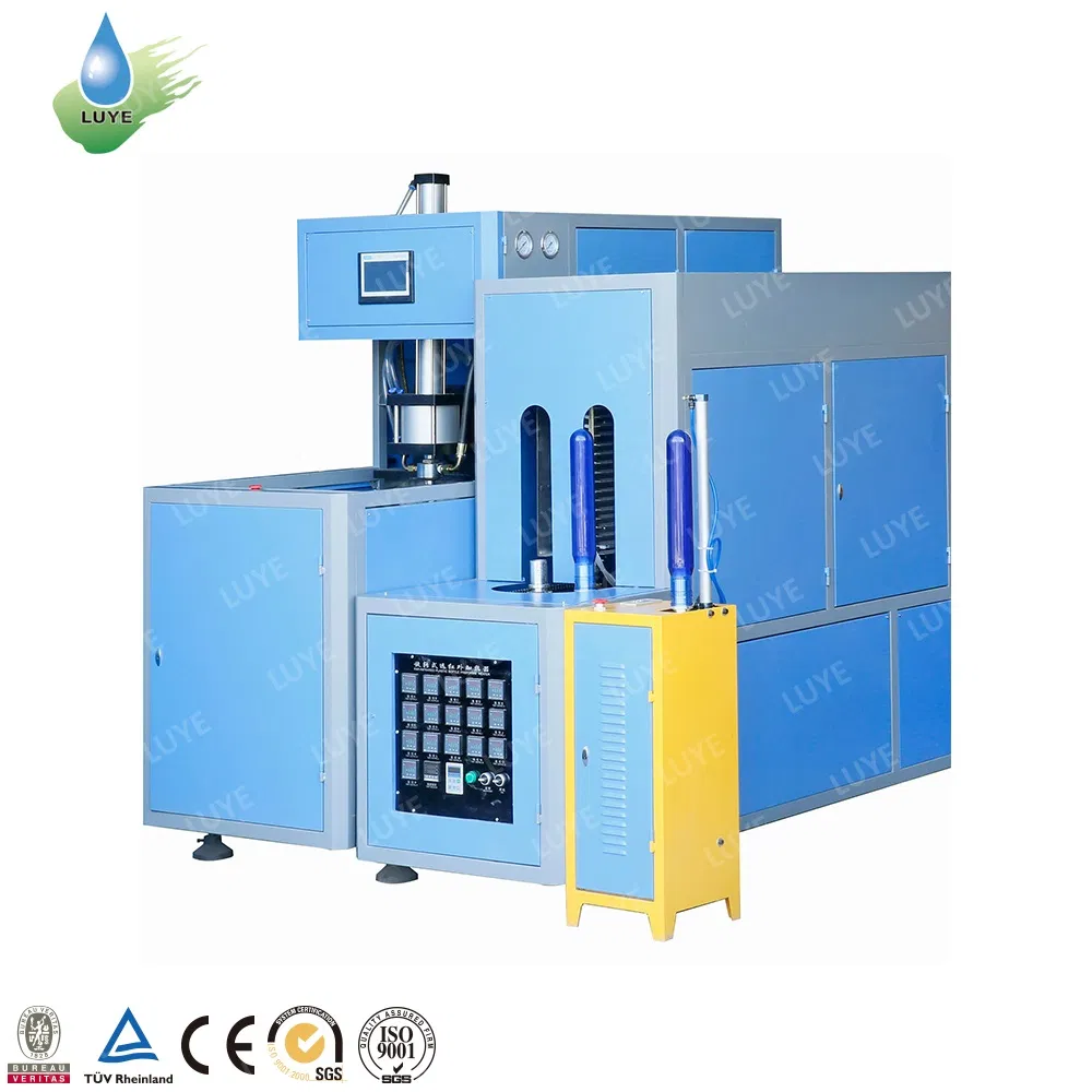 Two Step Blow Molding Machine 2cavity Wide Mouth Water Bottle Blow Moulding Machine