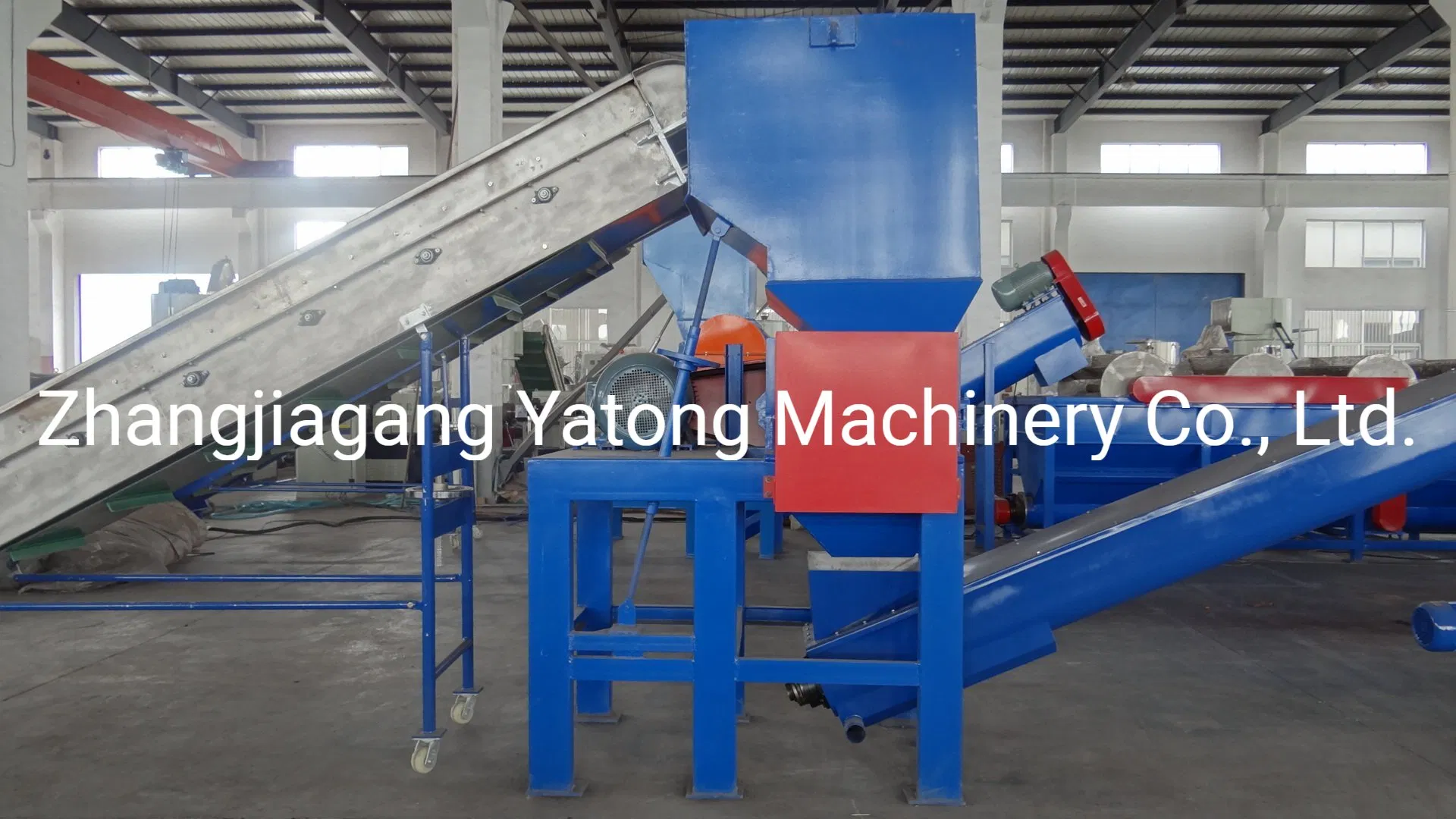 Yatong Waste Plastic Pet Crushing Washing Recycling Production Machine