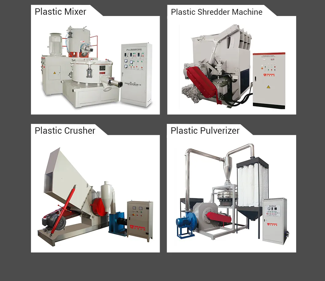 Yatong Waste Plastic Pet Crushing Washing Recycling Production Machine