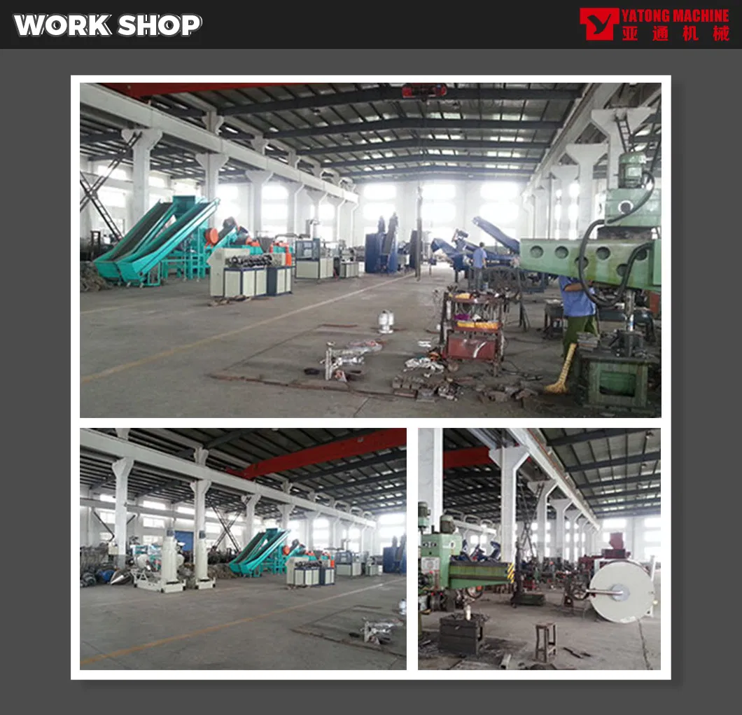 Yatong Waste Plastic Pet Crushing Washing Recycling Production Machine