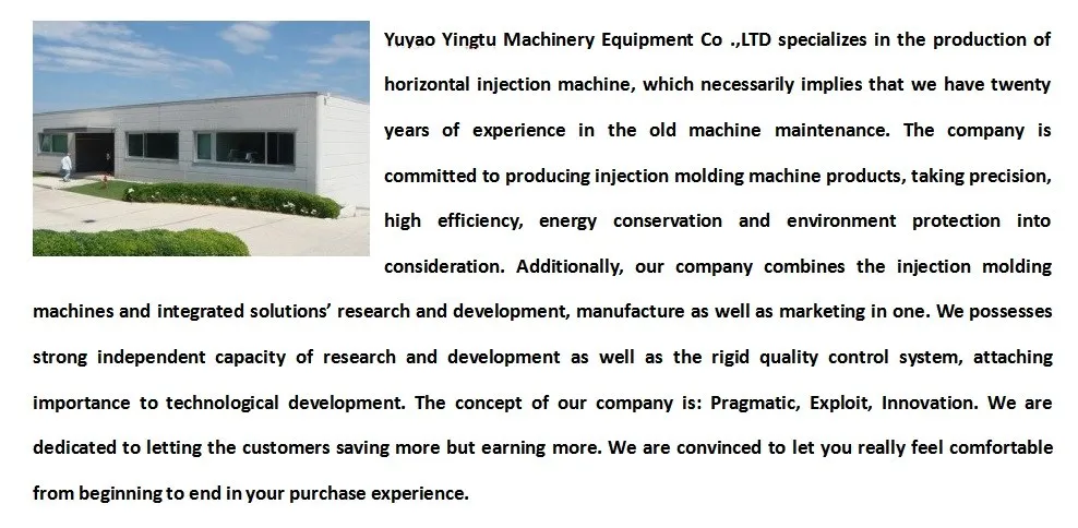 Yt-3000 300tons of High Quality Automatic Plastic Injection Molding Machine with Servo Motor