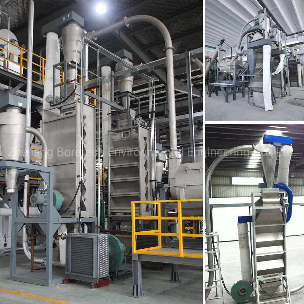 Zig Zag for PET Bottle Recycling System